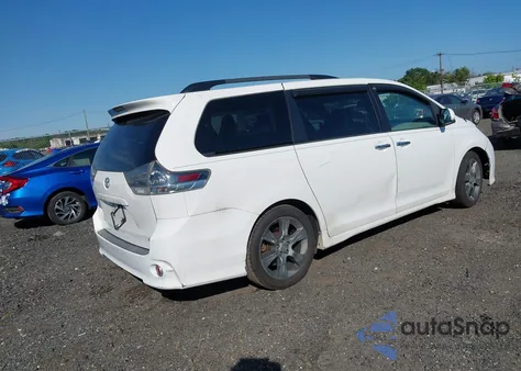 2013 Toyota Sienna Se 8 Passenger from USA, damaged, VIN 5TDXK3DC5DS366957